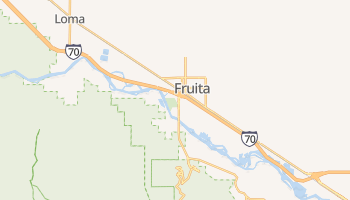 Fruita, Colorado map