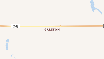 Galeton, Colorado map