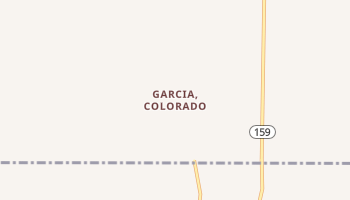Garcia, Colorado map