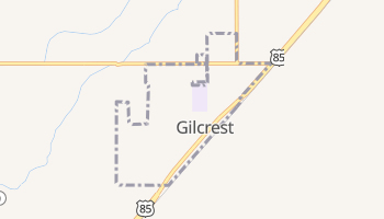 Gilcrest, Colorado map