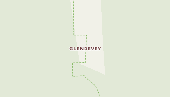 Glendevey, Colorado map