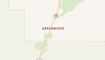 Greenwood, Colorado map