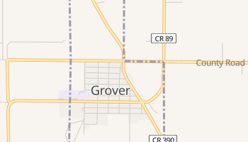 Grover, Colorado map