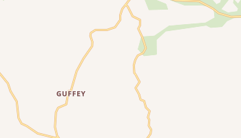 Guffey, Colorado map