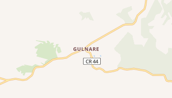 Gulnare, Colorado map