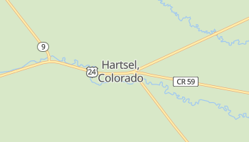 Hartsel, Colorado map