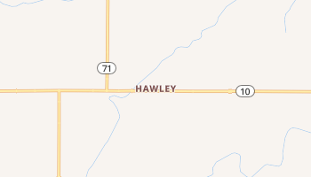 Hawley, Colorado map