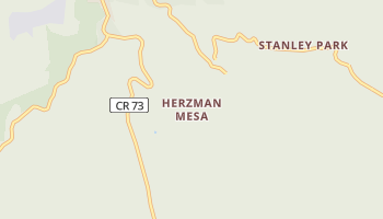 Herzman Mesa, Colorado map