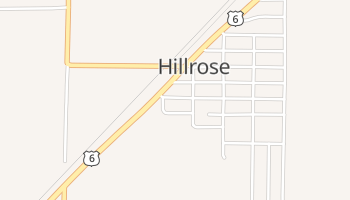 Hillrose, Colorado map