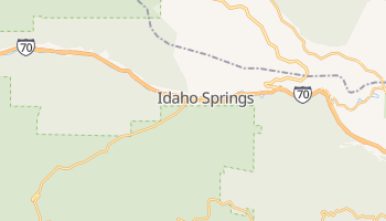 Idaho Springs, Colorado map
