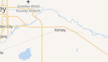 Kersey, Colorado map