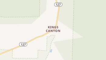 Kings Canyon, Colorado map