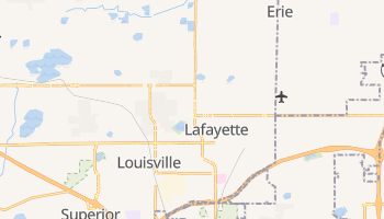 Lafayette, Colorado map