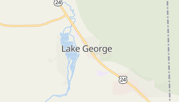 Lake George, Colorado map