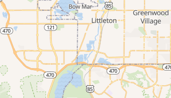 Littleton, Colorado map