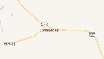 Livermore, Colorado map