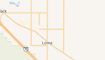 Loma, Colorado map