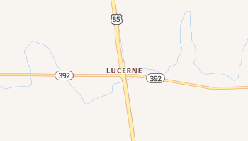 Lucerne, Colorado map