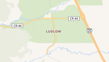 Ludlow, Colorado map