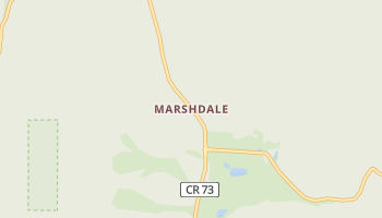 Marshdale, Colorado map