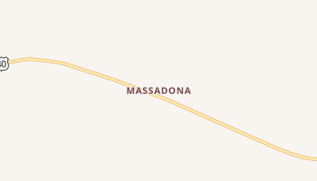 Massadona, Colorado map