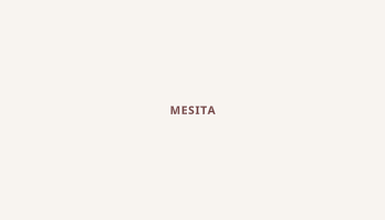 Mesita, Colorado map