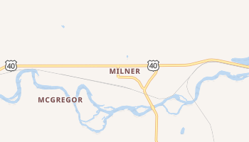 Milner, Colorado map