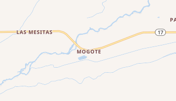 Mogote, Colorado map