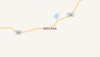 Molina, Colorado map