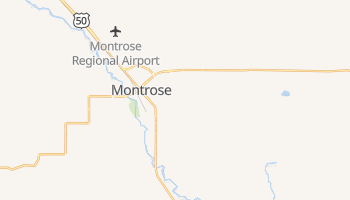 Montrose, Colorado map