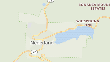 Nederland, Colorado map