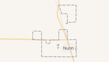 Nunn, Colorado map
