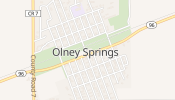 Olney Springs, Colorado map