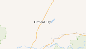 Orchard City, Colorado map