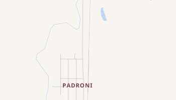 Padroni, Colorado map