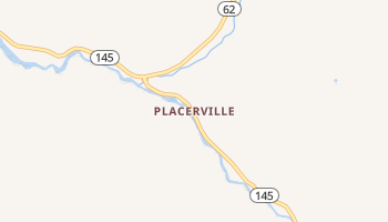 Placerville, Colorado map