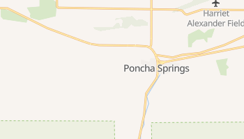 Poncha Springs, Colorado map