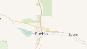 Pueblo, Colorado map