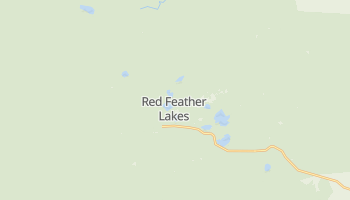 Red Feather Lakes, Colorado map