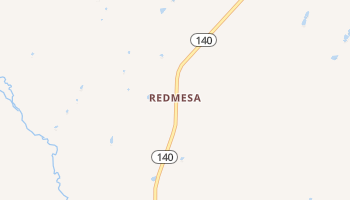 Redmesa, Colorado map