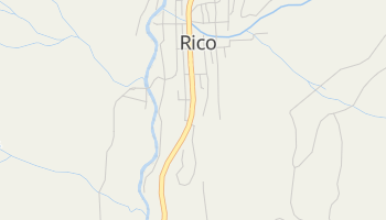 Rico, Colorado map