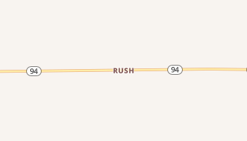 Rush, Colorado map