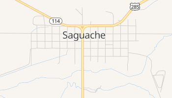 Saguache, Colorado map