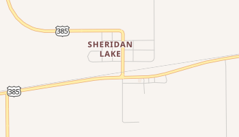 Sheridan Lake, Colorado map