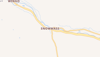 Snowmass, Colorado map
