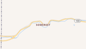 Somerset, Colorado map