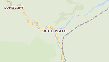 South Platte, Colorado map