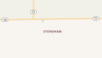 Stoneham, Colorado map