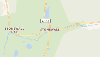 Stonewall, Colorado map