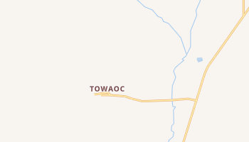Towaoc, Colorado map